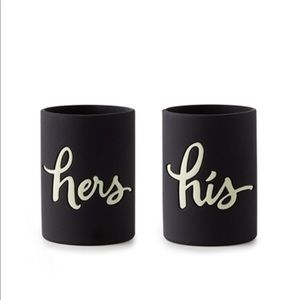 BNWT Kate Spade Wedding Koozies